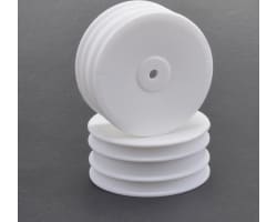 Wheel; Hex Front - White - 4WD - Pr photo