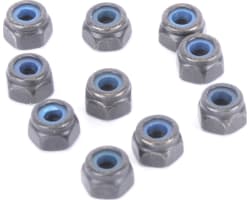 SPEED PACK - M3 Nyloc Nut Steel - Black 10pcs photo