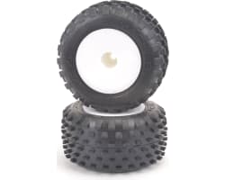 Stagger Rib-Silver-Truck Tyre - Pre-Glued pr photo