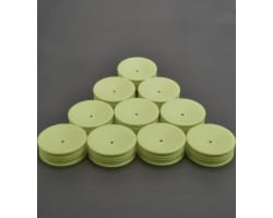 Wheel Front Slim 2WD - Neon Yellow v2 - 5 pair photo