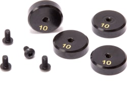 Brass Circular Weight 5g (package of 4) photo
