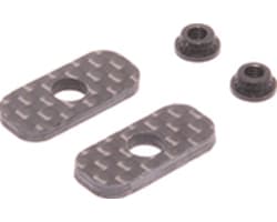 C/F Touring Car Rear Wing Nut (pr) photo