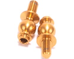 Titanium 5.5mm Ball Stud Short (pr) - CAT PB photo