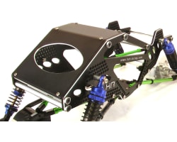 Aluminum Rock Racer Conversion Chassis (Black) - Ax10 photo