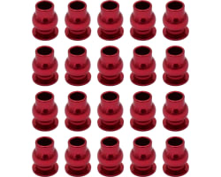 Red Aluminum Suspension 5.8mm Pivot Balls (20) photo