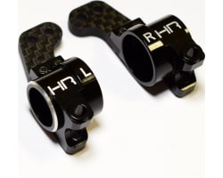 Aluminum Rear Hubs W/ CF Link Mounts - Losi SCTE photo