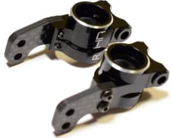 Aluminum Rear Hubs W/ CF Link Mounts - Losi SCTE photo