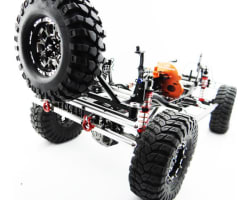 Tubular Rear Bumper with Winch & Light Mount photo