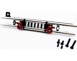 Tubular Rear Bumper with Winch & Light Mount photo