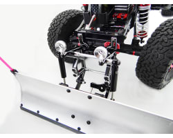 Silver Aluminum Snow Plow Kit Axial Scx10 Scx10 Ii photo