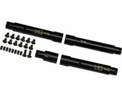 Brass Axle Tube Set: SCX PRO photo