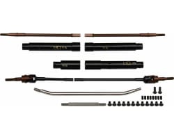 20mm Wide Brass Axle Tube Set: PRO photo