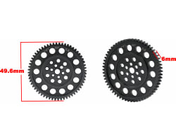 Steel Spur Gear 60 Tooth 32 Pitch - Axial Scx pro photo