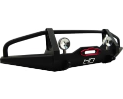Aluminum Front Bumper with Winch Mount Light Buckets Fairlead photo