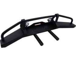 Aluminum Front Bumper with Winch Mount Light Buckets Fairlead photo