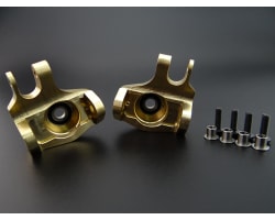 Brass Heavy Metal Hd Bearing Front Knuckle Scx Ii photo