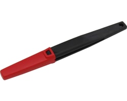 Long progressive fine point Tweezers rubber grip photo