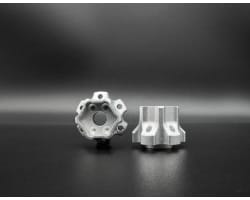 12mm Hex Dot Machined Aluminum Hubs 2 4 Dot 10mm photo