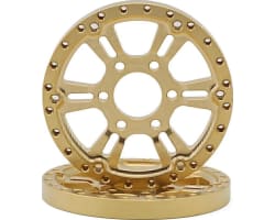 Brass 1.9 Blade Reversible Offset Wheel Face Set (2) (35g Each) photo