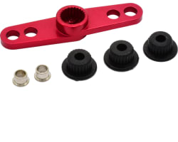 Red I Shaped CNC Alum. Servo Arm photo