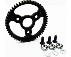 Steel Spur Gear (53t 0.8 Mod)(Gunmetal) - TRA photo