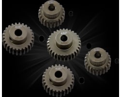 SKRC 48 Pitch Aluminum Pinion Gears 5 Pack 25-29 Teeth photo