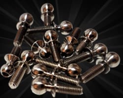 Five Star Ti Ball Stud Set Tlr 22 5.0 Elite photo