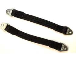 Suspension Travel Limit Straps 90mm (Gunmetal)(2) photo