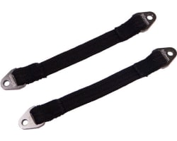 Suspension Travel Limit Straps 90mm (Gunmetal)(2) photo
