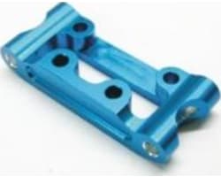 Losi Mini-T 1.0 Blue Aluminum Front Arm Mount photo