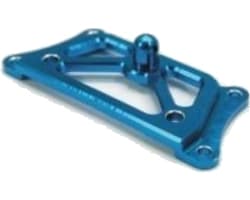 Losi Mini-T 1.0 Blue Aluminum Servo Upper Lock Plate photo