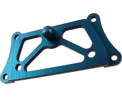 Losi Mini-T 1.0 Blue Aluminum Servo Upper Lock Plate photo