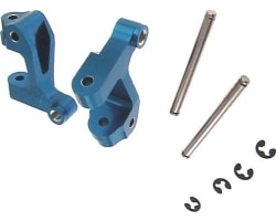 Losi Mini-T 1.0 Blue Aluminum Front Steering C-Hubs photo