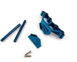 Losi Mini-T 1.0 Blue Aluminum Extended Body Mounts photo
