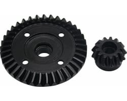 37t/13t Steel Helical Diff Ring/Pinion Rear Gear TRA Maxx photo