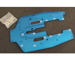 Tamiya Terra Crusher 5mm Rib Chassis Blue photo