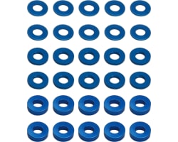 Ballstud Washers 6.5x3.0mm (30) blue photo