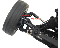 7.8x3.5mm Aluminum Hub Spacer (30) photo