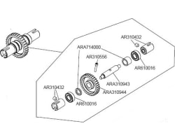 ARA310943 Spool Shaft photo