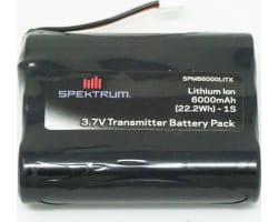 3.7V 6000mAh 1S Tx Battery iX12 NX6 NX8 XH-1S Plug photo