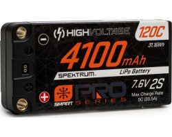 4100mAh 2S 7.6V Smart Pro Race HV LiPo 120C: 5mm photo