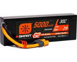 5000mAh 2S 7.4V Smart G2 LiPo 30C Hard Case; IC3 photo