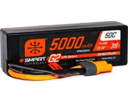 5000mAh 3S 11.1V Smart G2 LiPo 50C Hard Case; IC5 photo