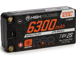 6300mAh 2S 7.6V Smart Pro Race HV LiPo 120C: 5mm photo