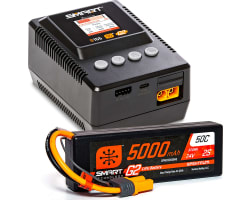 Smart Powerstage: 5000mAh 2S LiPo & S155 Charger photo