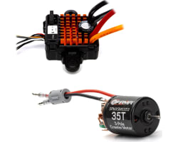 FIRMA 70A BR Smart ESC/35T Brushed Motor Combo photo