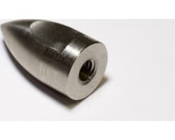 Stainless Steel Conical Bullet M4 Prop Nut - Tra M41 & Spartan photo