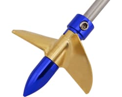 42x63mm Pro Brass Prop Al Bullet Nut Drive Dog Tra M41/Spartan photo