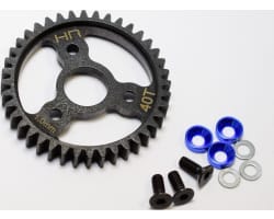 Steel Spur Gear (40T 1.0 Mod)(Blue) - TRA photo