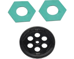 Steel Spur Gear & Slipper Pads 48p 84t: 22S photo